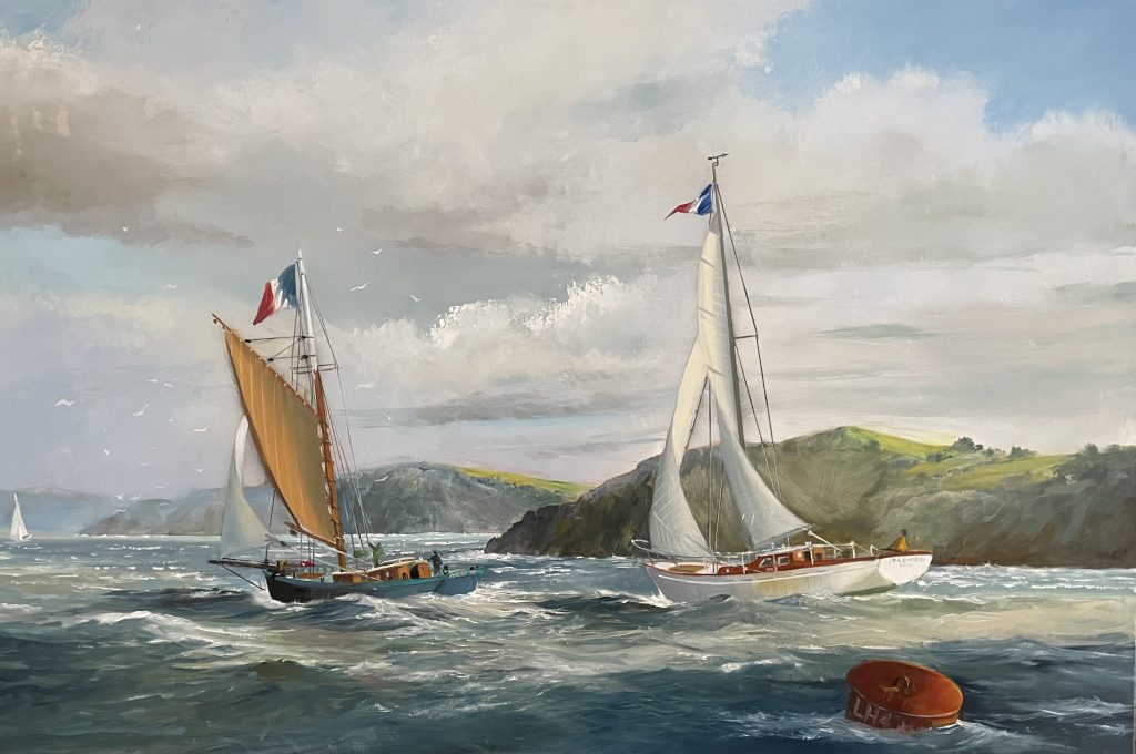 Peinture sur toile, oeuvre unique et originale de Jean-François Violette