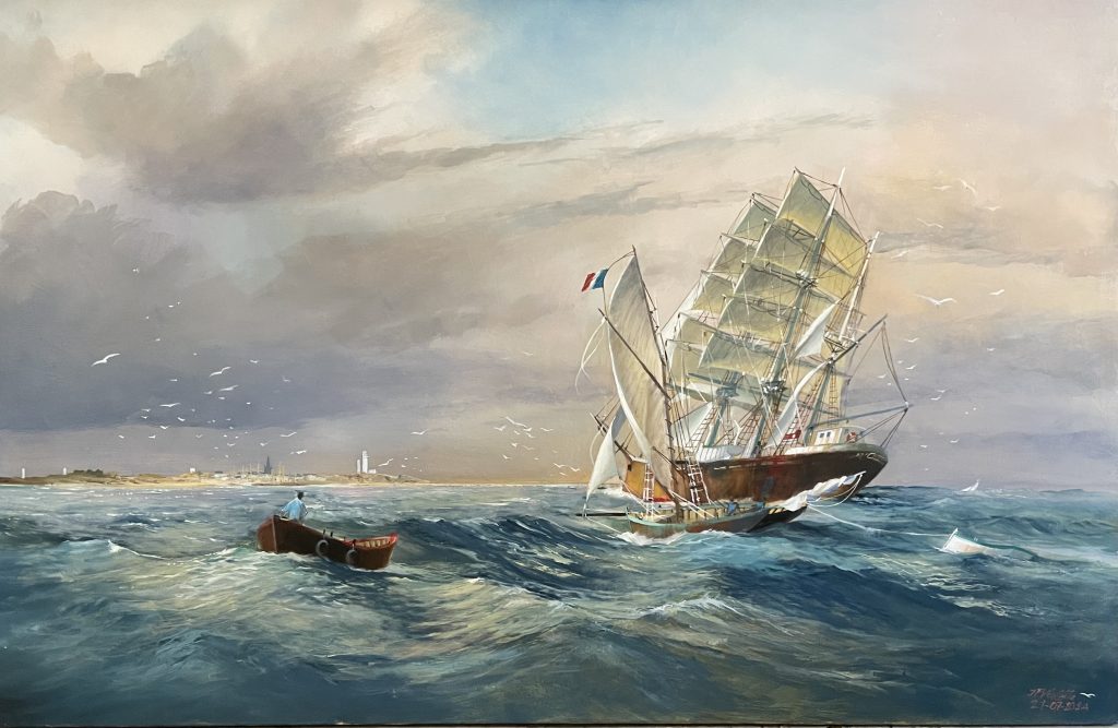 Peinture sur toile, oeuvre unique et originale de Jean-François Violette