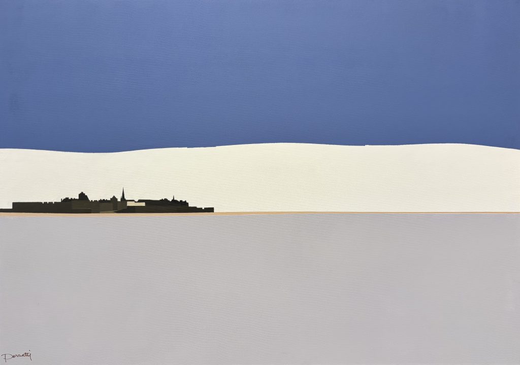 Peinture sur toile, oeuvre unique et originale de Jacques Perretti galerie l'art des marines rouen