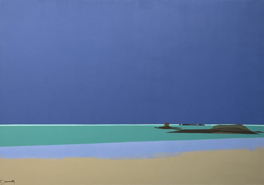 Peinture sur toile, oeuvre unique et originale de Jacques Perretti