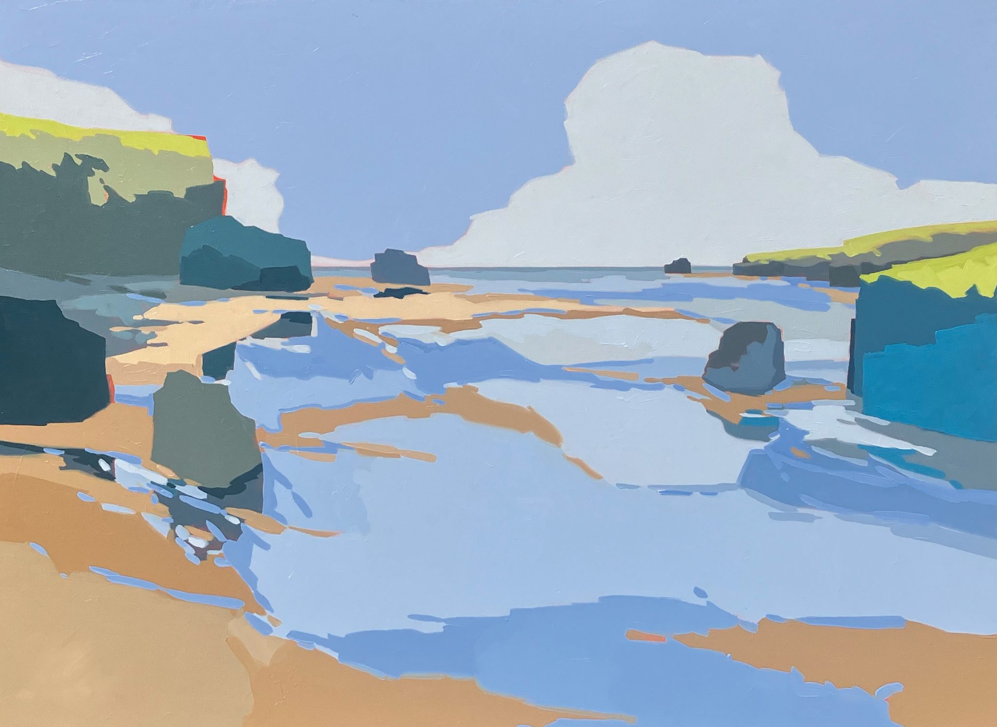 Peinture sur toile, oeuvre unique et originale de Franck Coudreau
