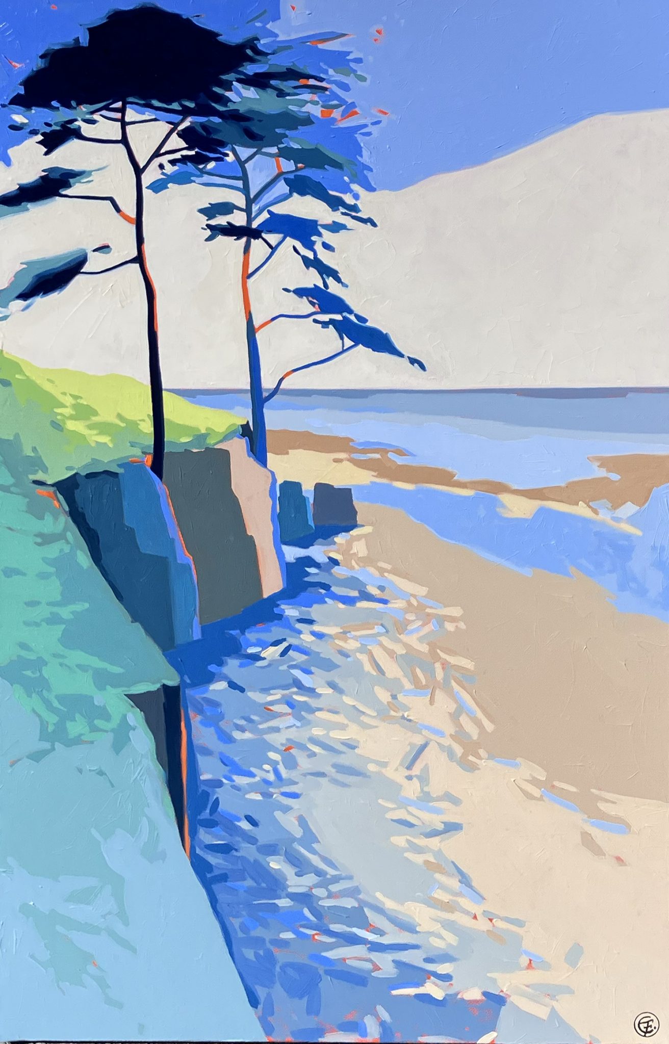 Peinture sur toile, oeuvre unique et originale de Franck Coudreau