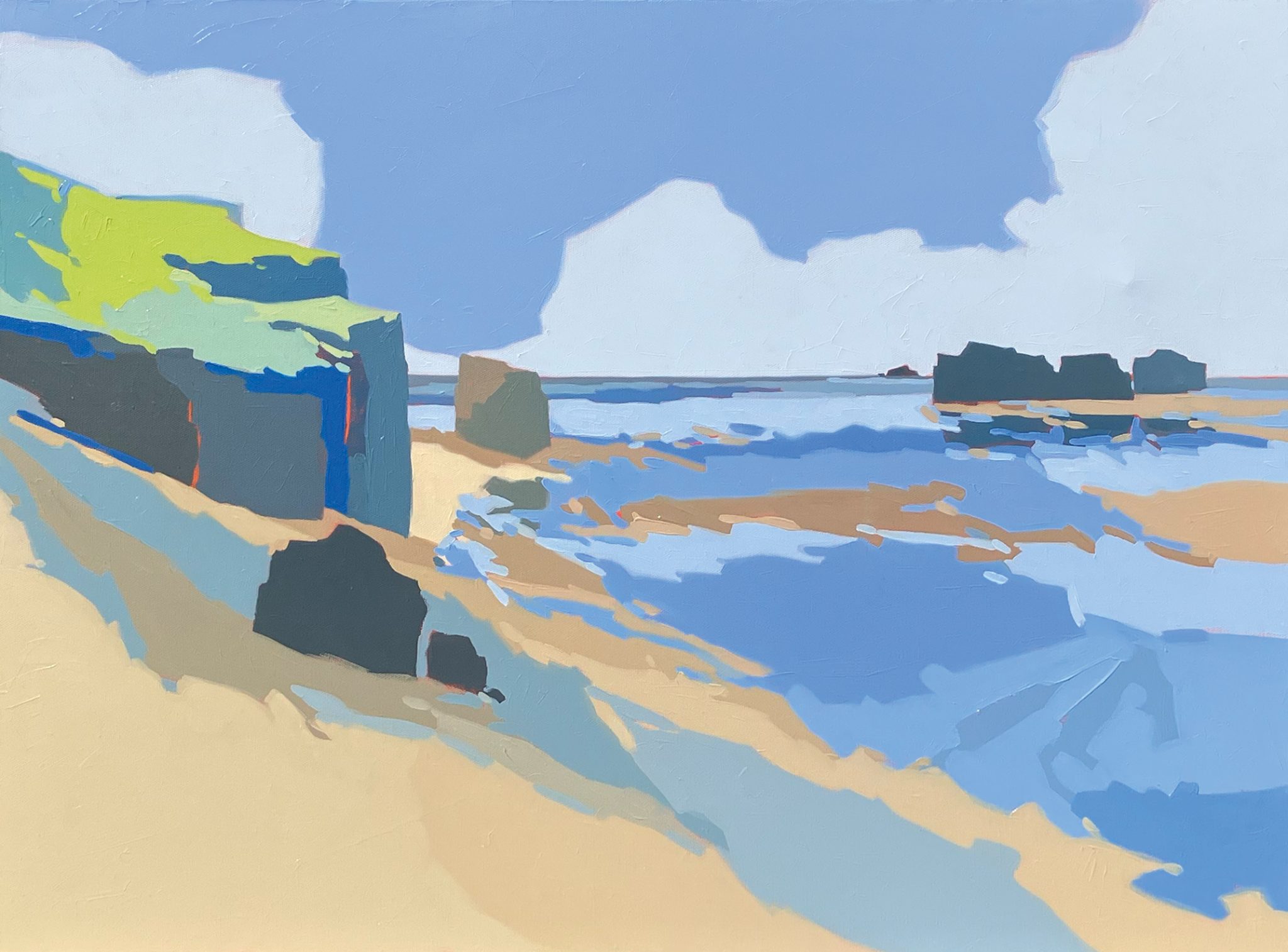 Peinture sur toile, oeuvre unique et originale de Franck Coudreau
