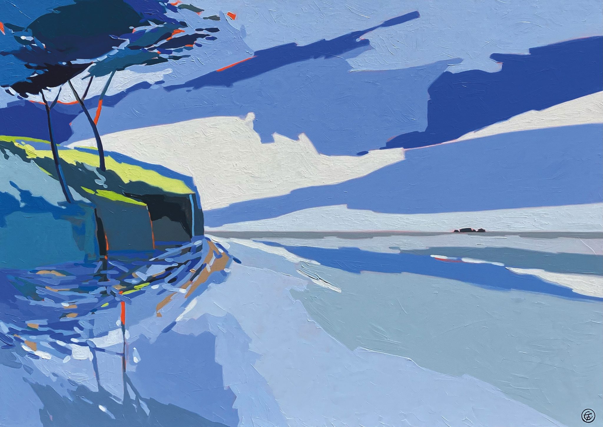 Peinture sur toile, oeuvre unique et originale de Franck Coudreau