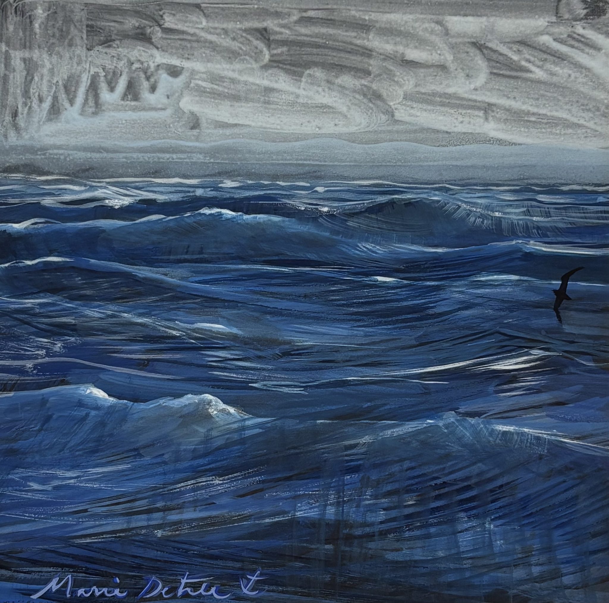 Gouache, oeuvre unique et originale de Marie Détrée ⚓️