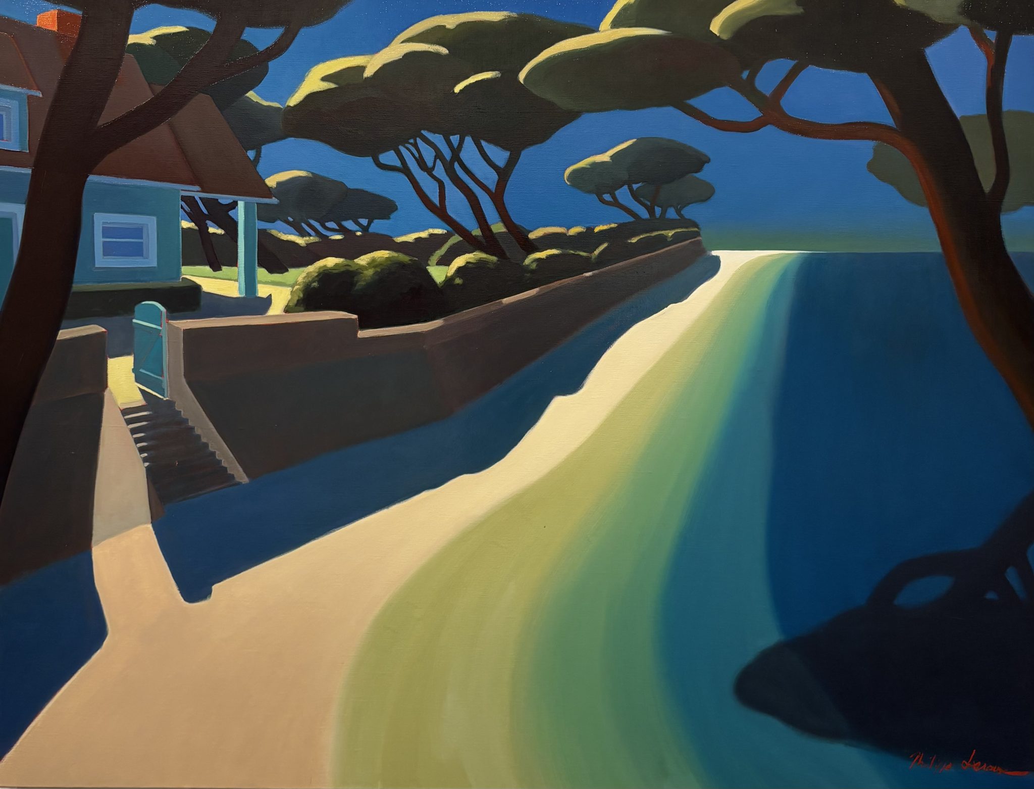 Peinture sur toile, oeuvre unique et originale de Philippe Leroux