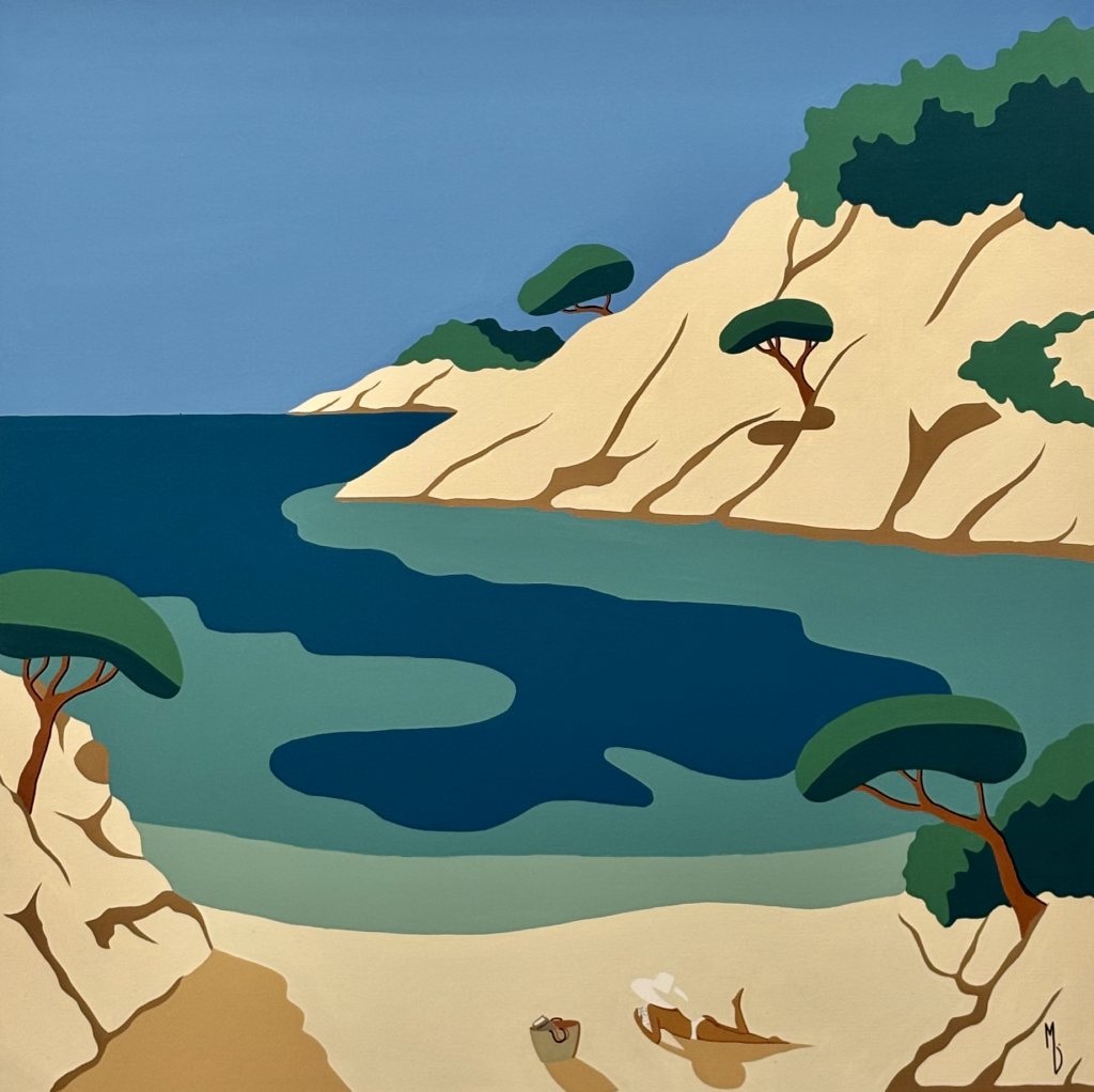 Peinture sur toile, oeuvre unique et originale de Marie Deforche