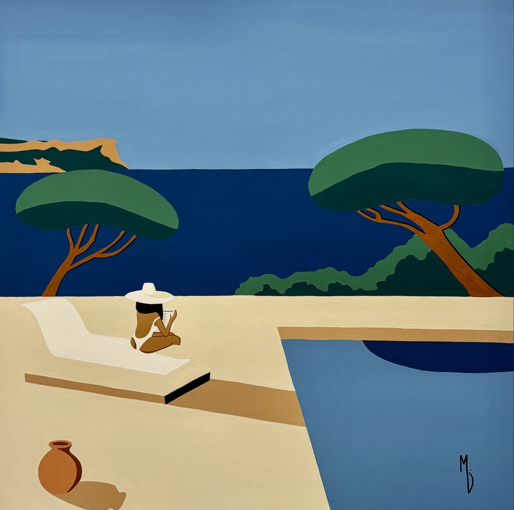 Peinture sur toile, oeuvre unique et originale de Marie Deforche