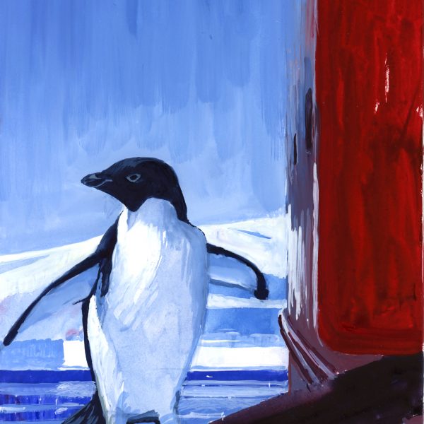 Gouache sur papier, oeuvre unique et originale de Jonathan Florent ⚓️