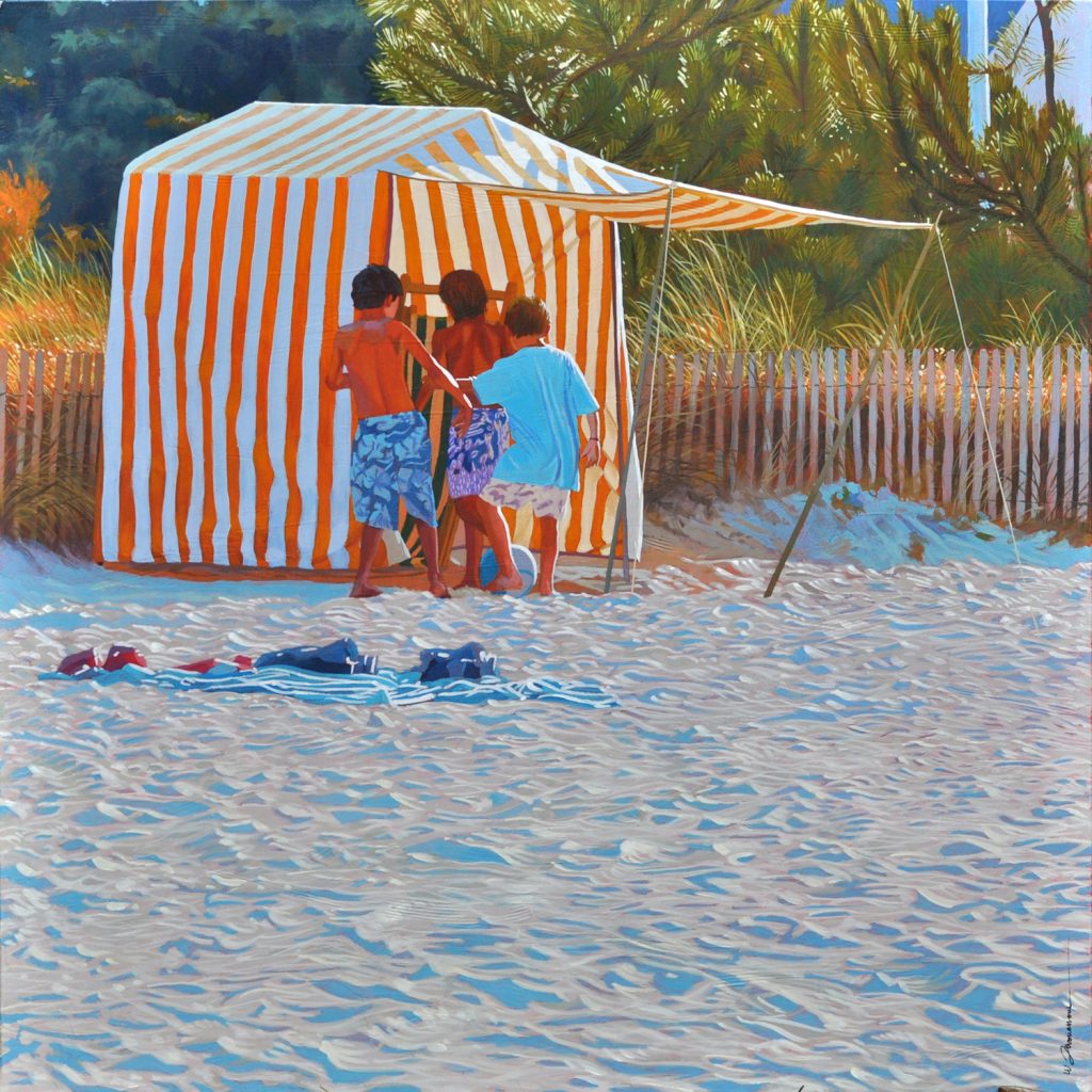 Peinture sur toile, oeuvre unique et originale de Thierry Devouassoux