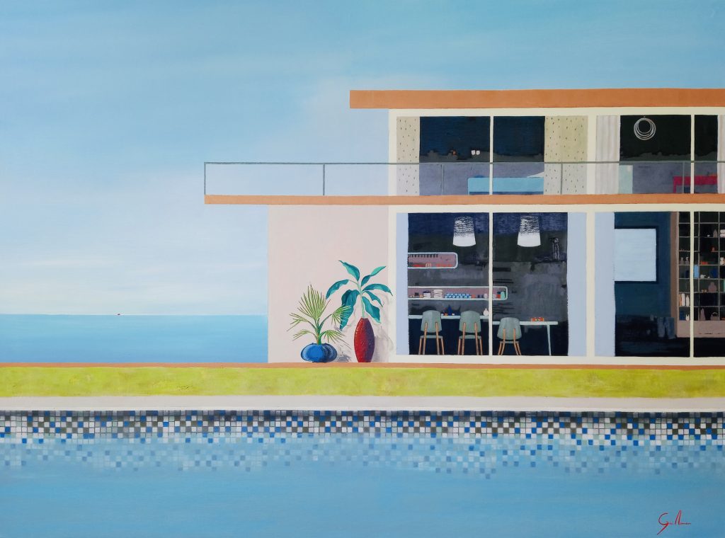 Peinture sur toile, oeuvre unique et originale de Anne-Marie Guilleman