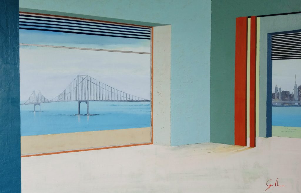 Peinture sur toile, oeuvre unique et originale de Anne-Marie Guilleman