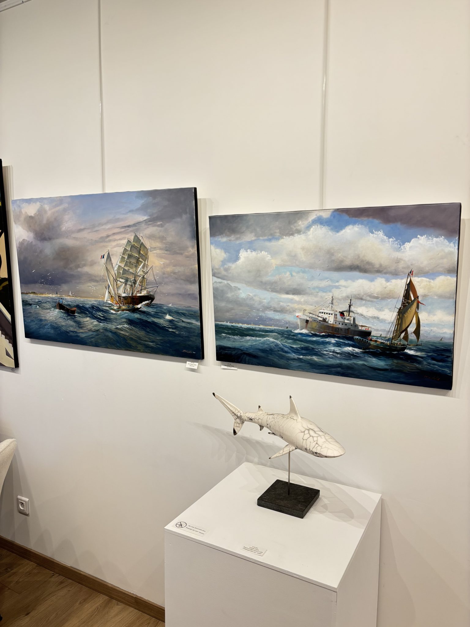 Photo de la galerie d'art des Marines à Rouen, galerie d'art maritime peinture marine peintre officiel de la marine 4