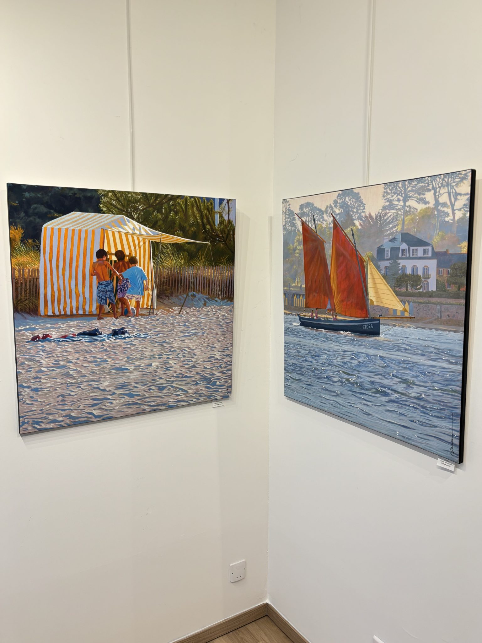 Photo de la galerie d'art des Marines à Rouen, galerie d'art maritime peinture marine peintre officiel de la marine 6