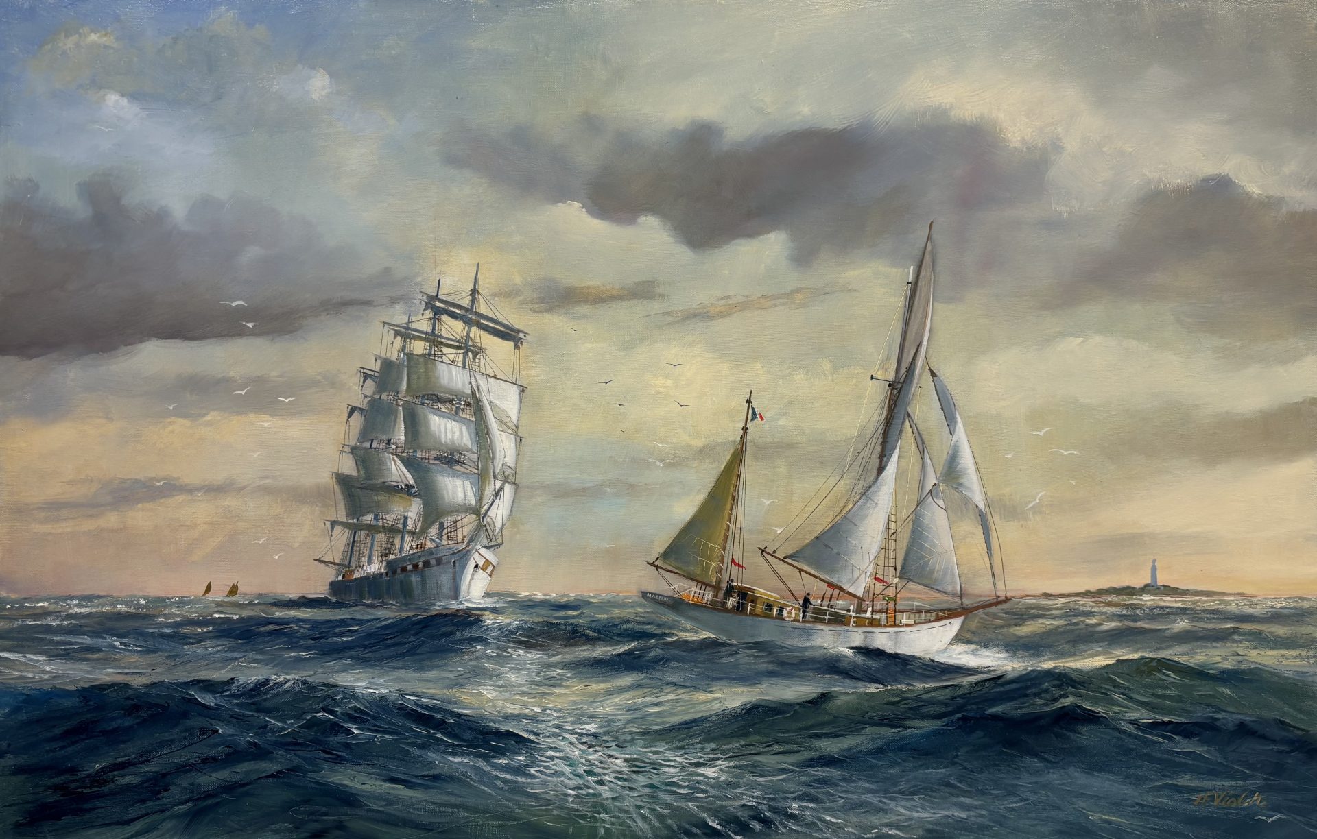 Peinture sur toile, oeuvre unique et originale de Jean-François Violette