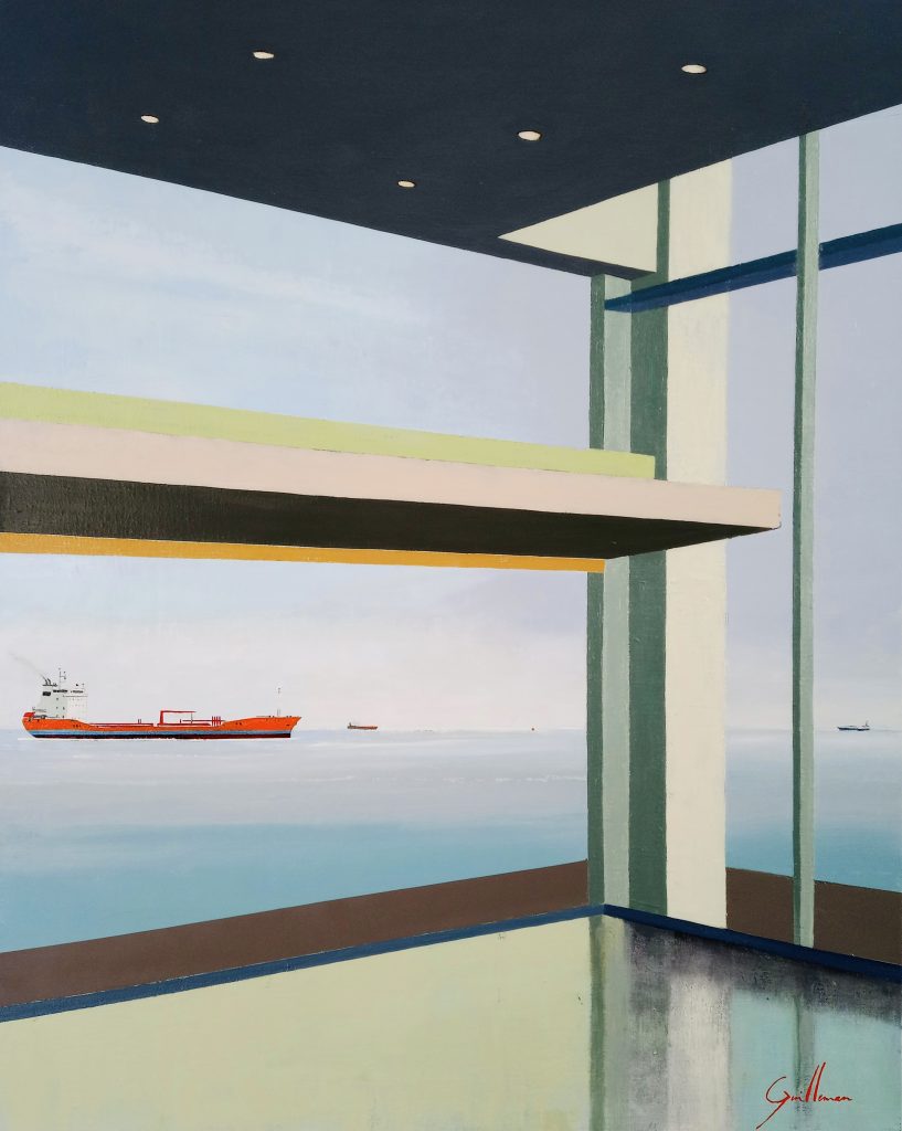 Peinture sur toile, oeuvre unique et originale de Anne-Marie Guilleman