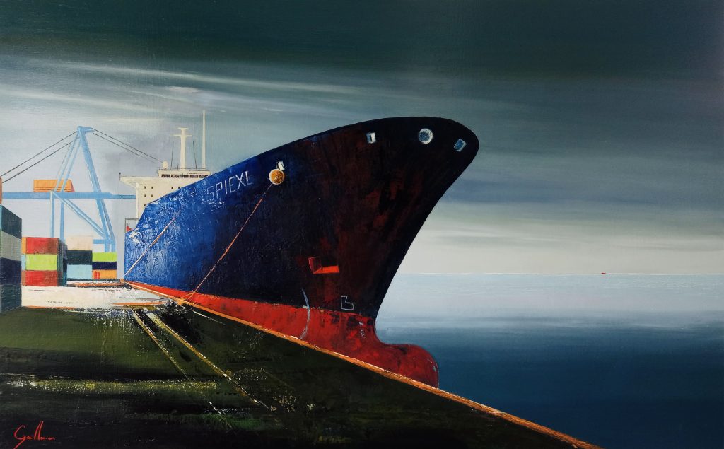 Peinture sur toile, oeuvre unique et originale de Anne-Marie Guilleman