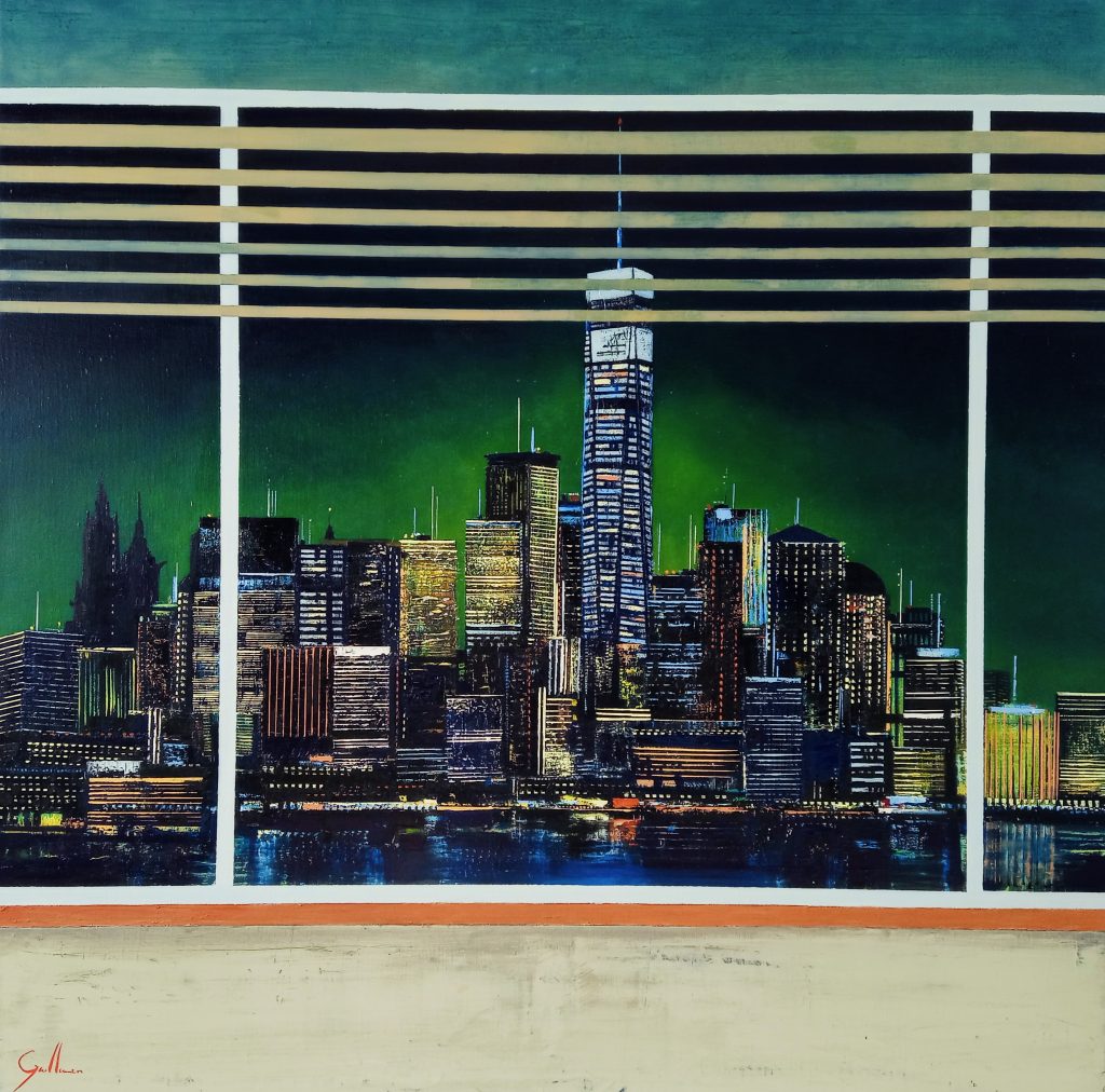 Peinture sur toile, oeuvre unique et originale de Anne-Marie Guilleman