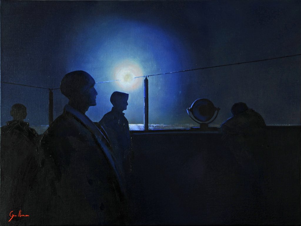 Peinture sur toile, oeuvre unique et originale de Anne-Marie Guilleman