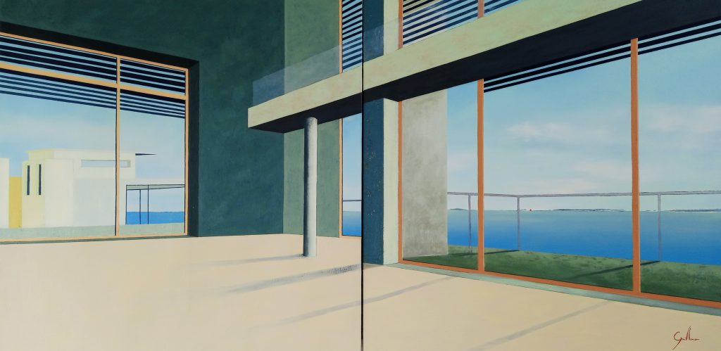 Peinture sur toile, oeuvre unique et originale de Anne-Marie Guilleman