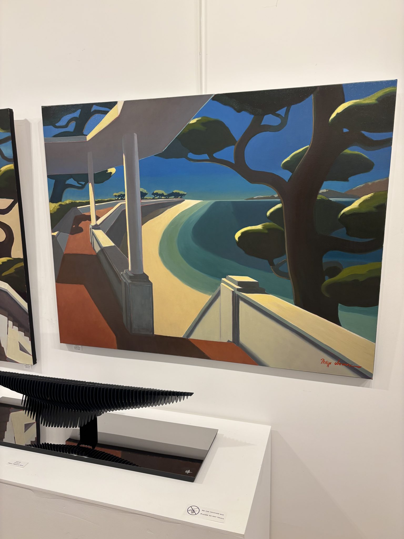 Photo de la galerie l'Art des Marines à Rouen, galerie d'art contemporain sur le thème de la mer à Rouen 2