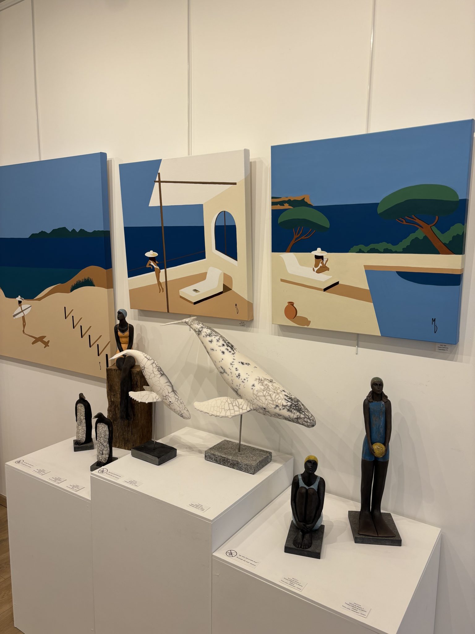 Photo de la galerie l'Art des Marines à Rouen, galerie d'art contemporain sur le thème de la mer à Rouen 1