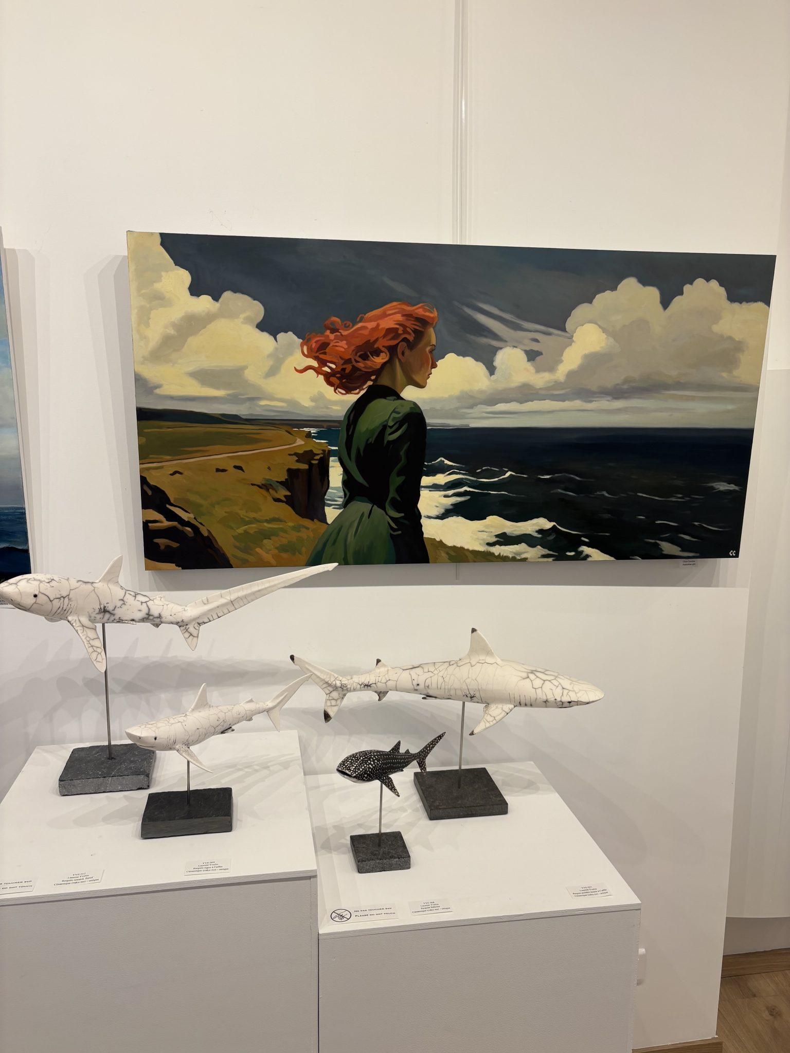 Photo de la galerie l'Art des Marines à Rouen, galerie d'art contemporain sur le thème de la mer à Rouen 8