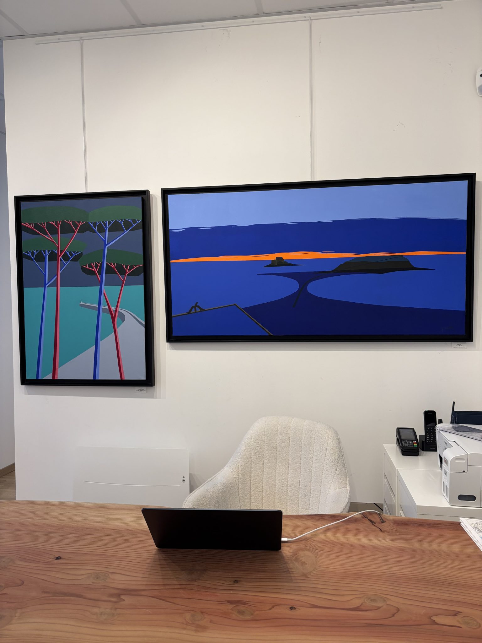 Photo de la galerie l'Art des Marines à Rouen, galerie d'art contemporain sur le thème de la mer à Rouen 6