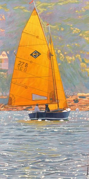 Guépard aux voiles jaunes