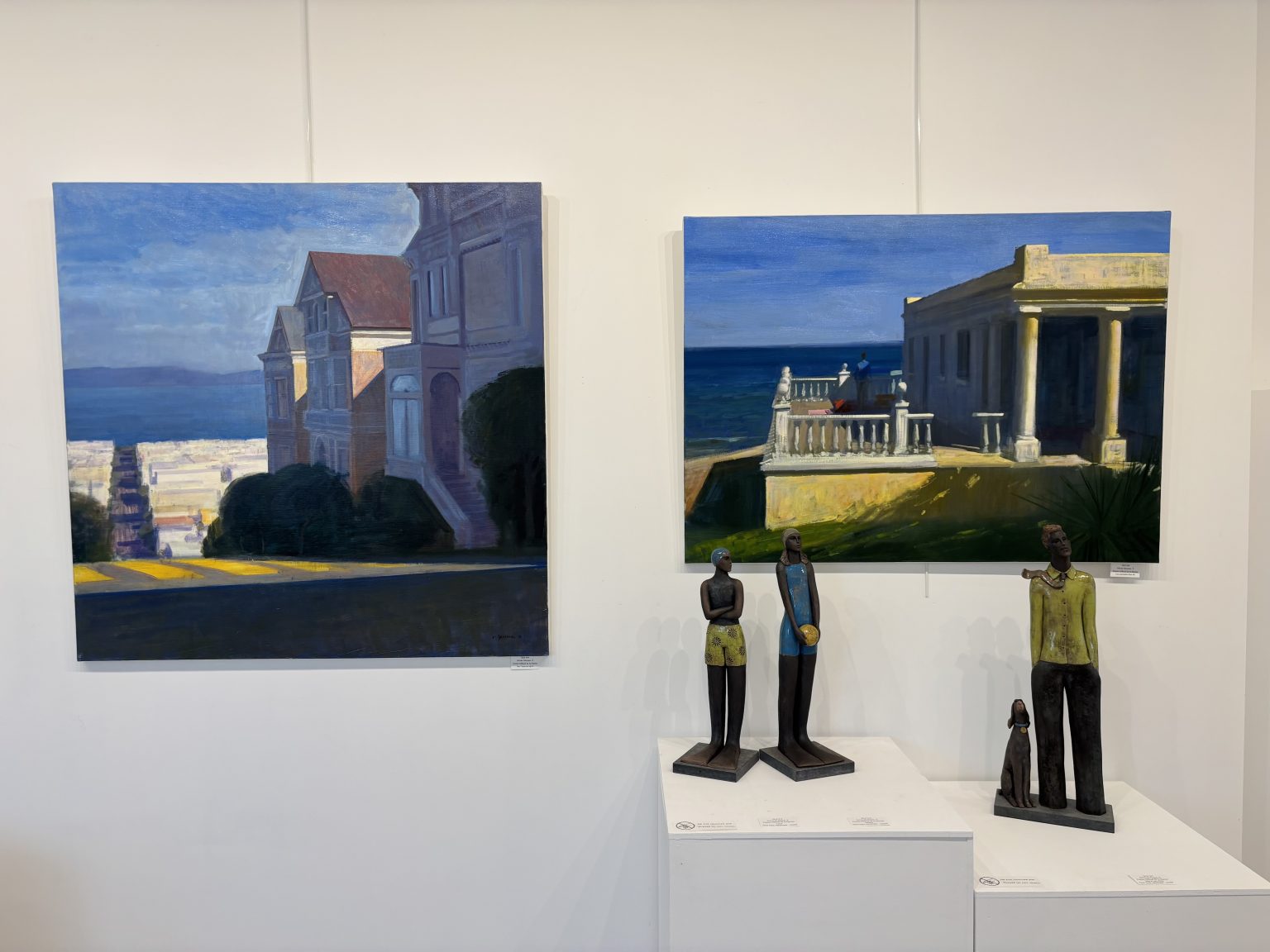 Photo de la Galerie l'Art des Marines : exposition d'olivier Desvaux et Sylvie du Plessis, Peintres officiel de la Marine à Rouen 6