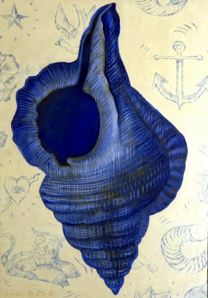 Coquille tatouée