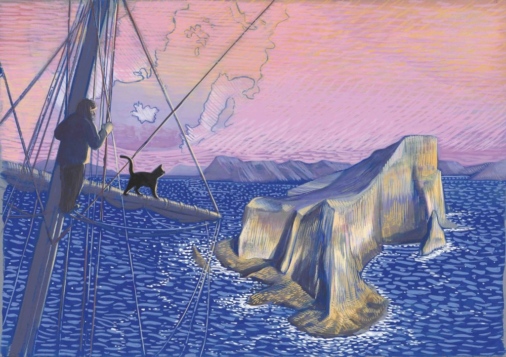 Gouache, oeuvre unique et originale de Marie Détrée ⚓️