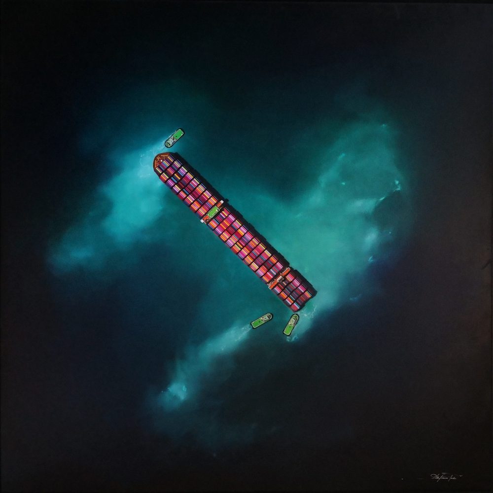 Peinture sur toile, oeuvre unique et originale de Stéphane Padu
