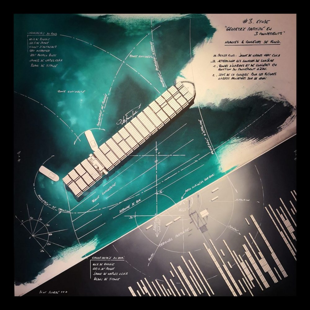 Dessin sur papier, oeuvre unique et originale de Stéphane Padu