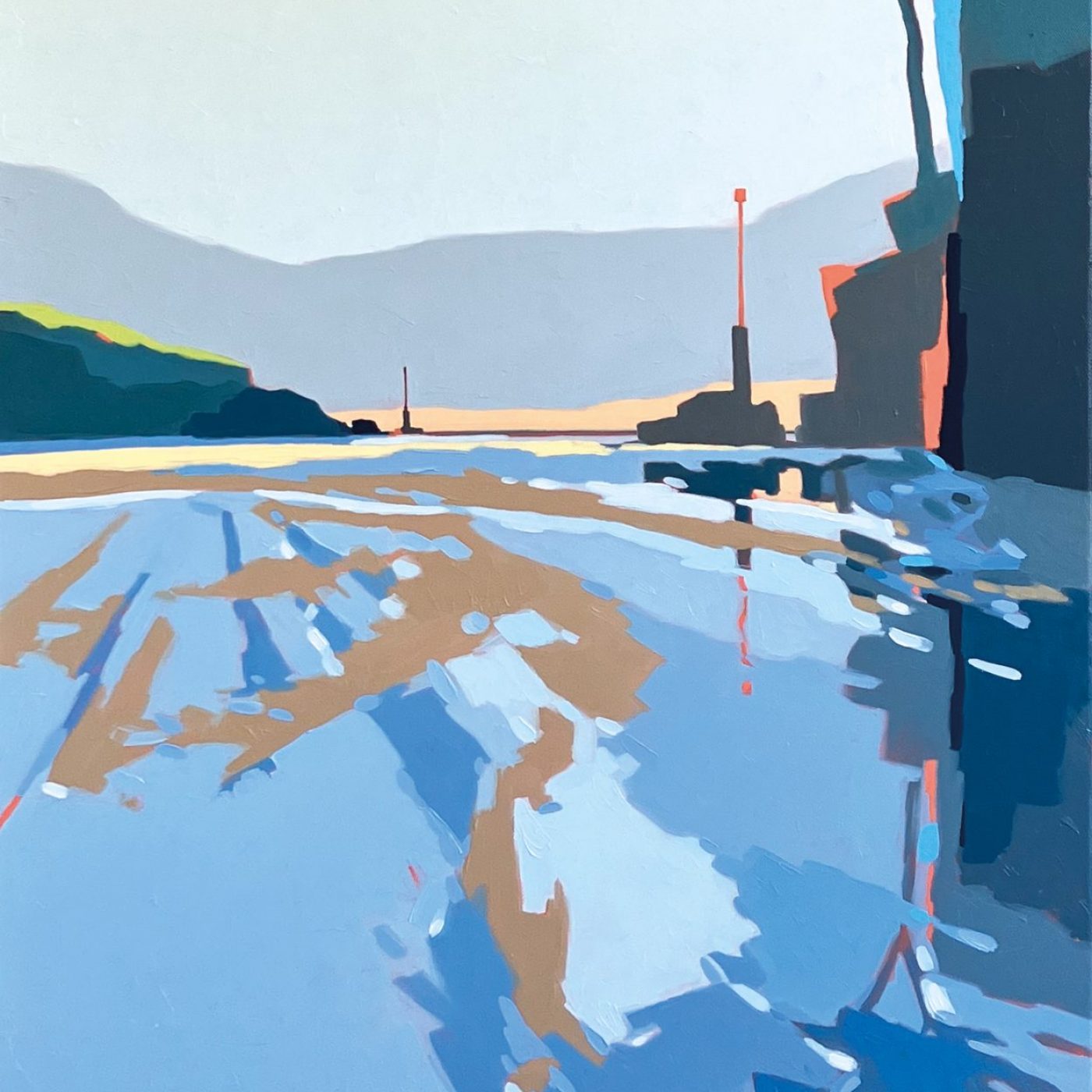Peinture sur toile, oeuvre unique et originale de Franck Coudreau
