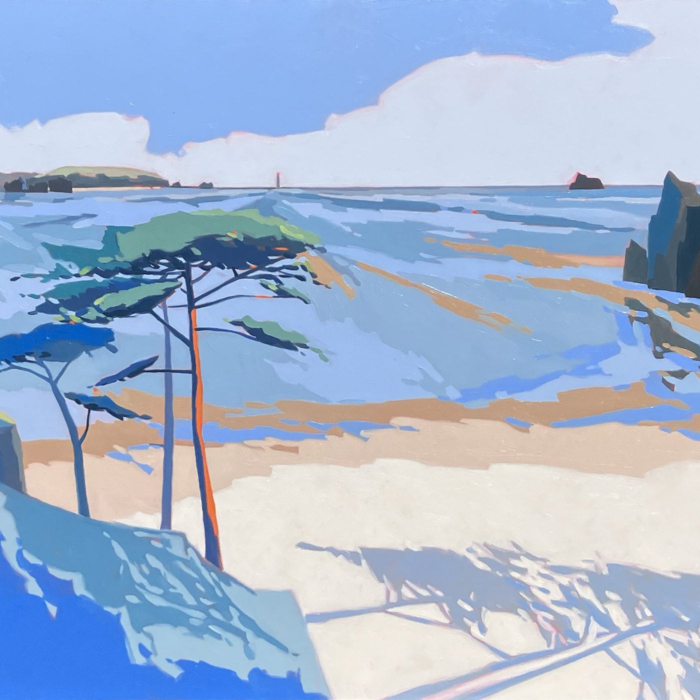 Peinture sur toile, oeuvre unique et originale de Franck Coudreau