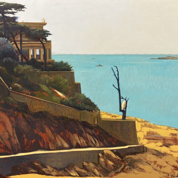 Peinture sur toile, oeuvre unique et originale de Marie Détrée ⚓️