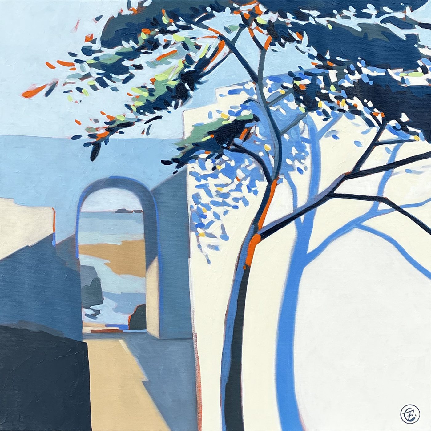 Peinture sur toile, oeuvre unique et originale de Franck Coudreau