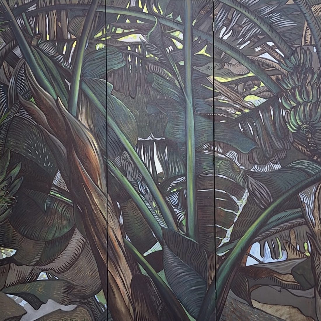 Exotic, 150x150cm